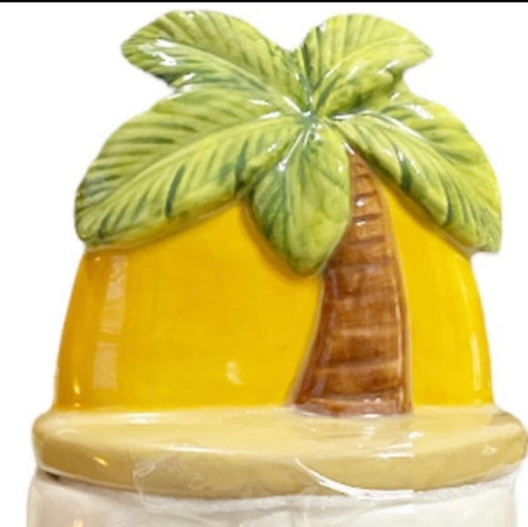 New Rae Dunn Sunrise Sunburn Sunset Mug with Topper - Picture 4 of 7